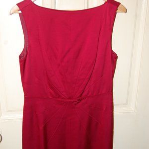 Vintage vibe Banana Republic red sleeveless dress